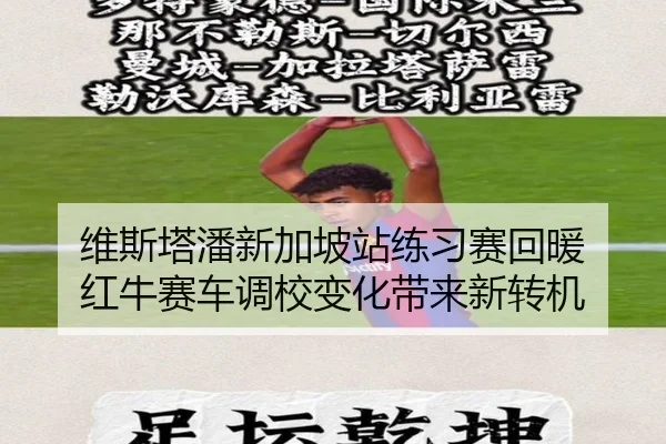 维斯塔潘新加坡站练习赛回暖 红牛赛车调校变化带来新转机